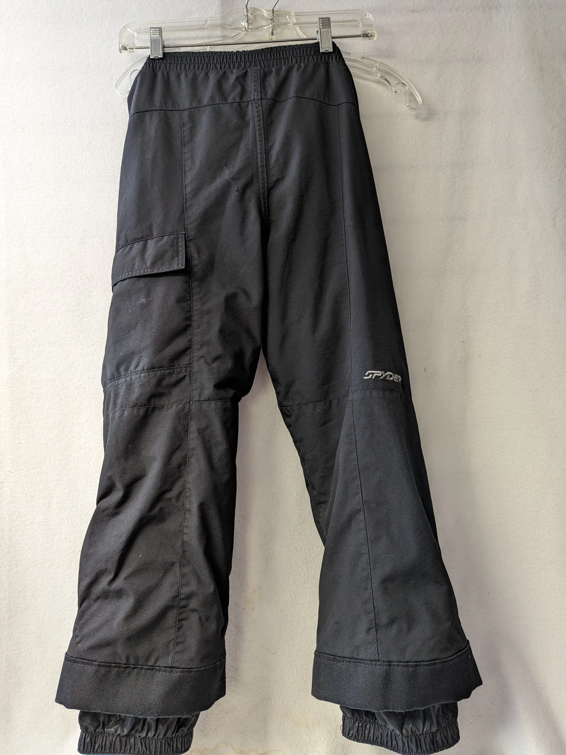 Spyder Insulated Youth Ski/Snowboard Pants Size Youth Medium 8 Color Black Used