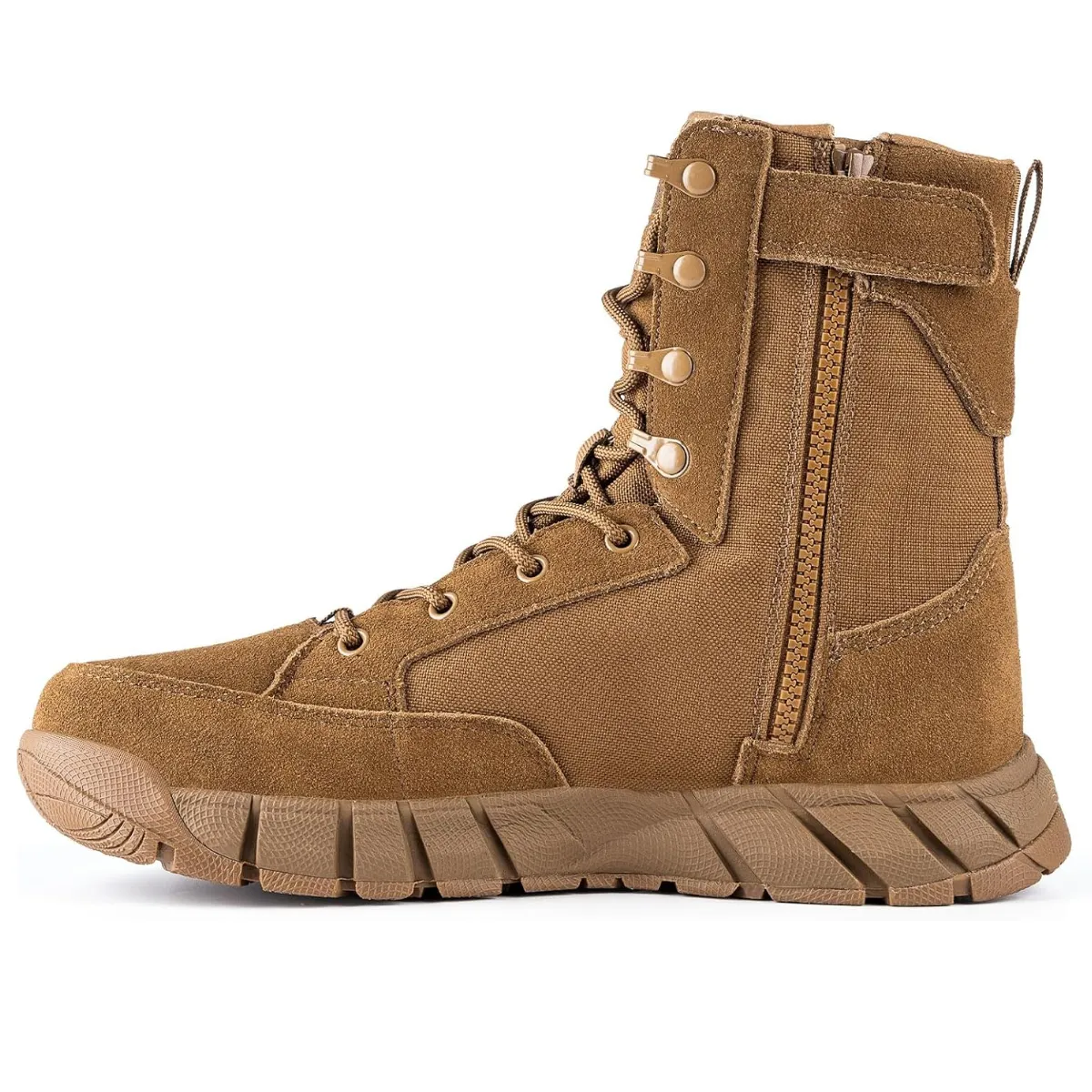 STORM II 8" Men’s Side Zip Military Work Boots