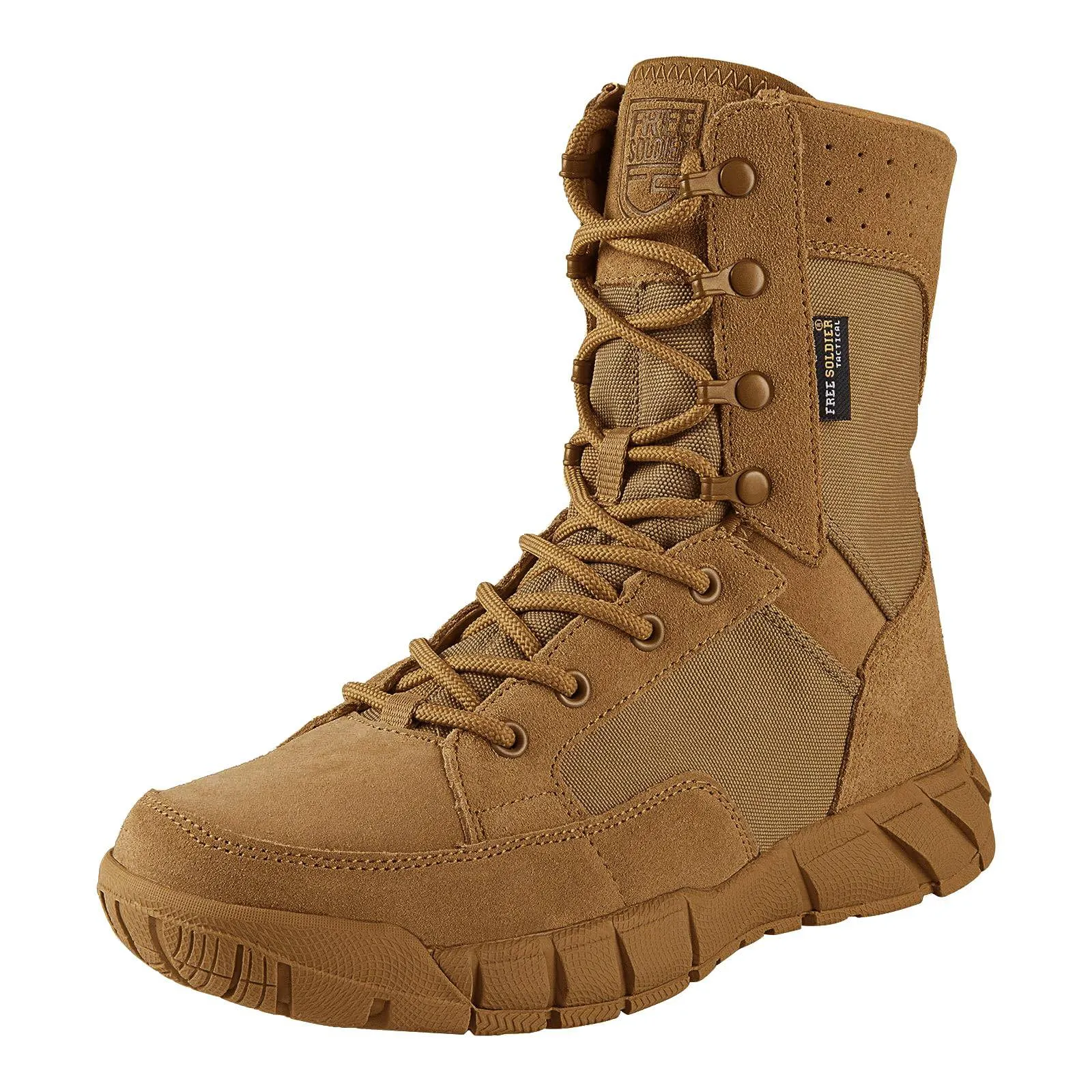 STORM II 8" Men’s Side Zip Military Work Boots