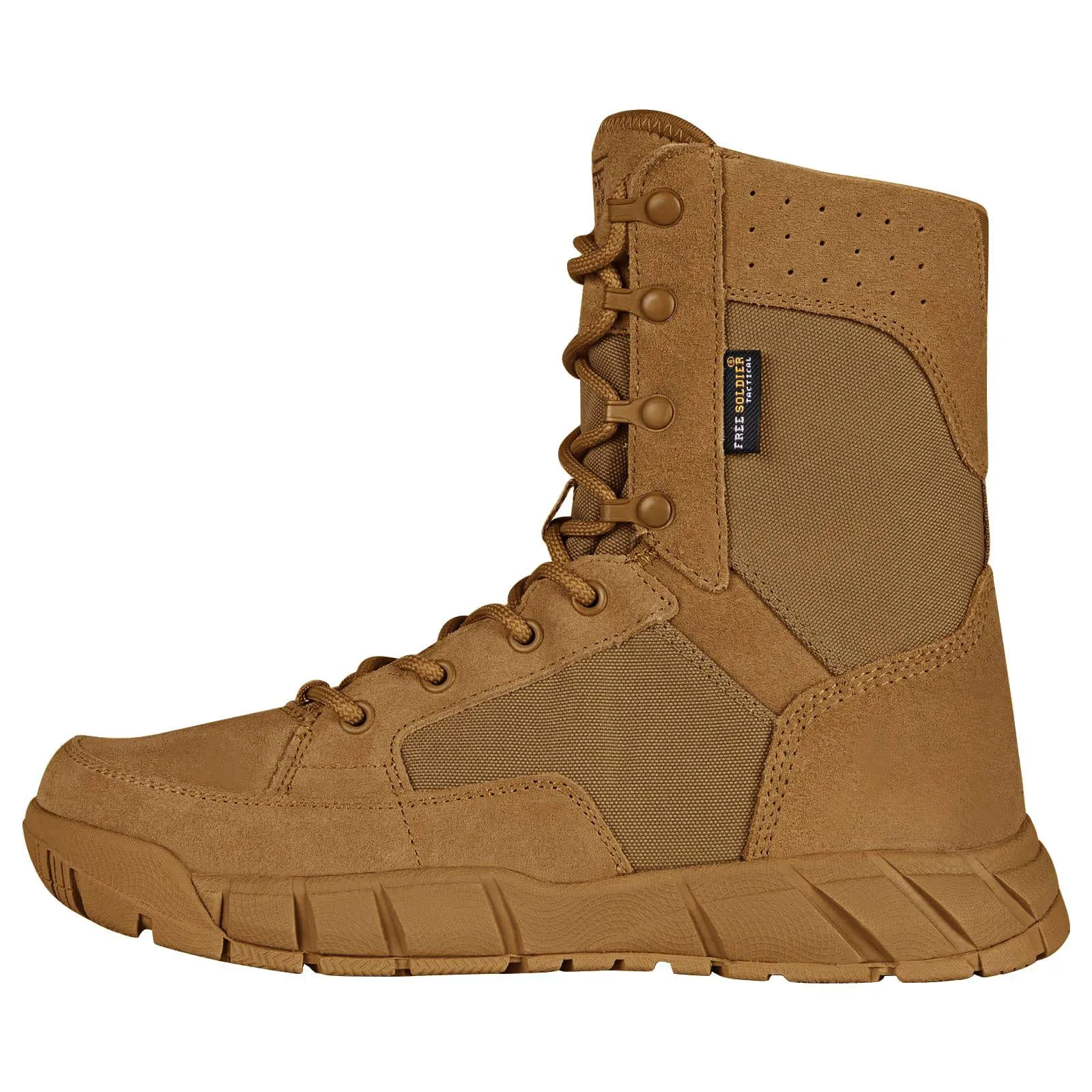 STORM II 8" Men’s Side Zip Military Work Boots