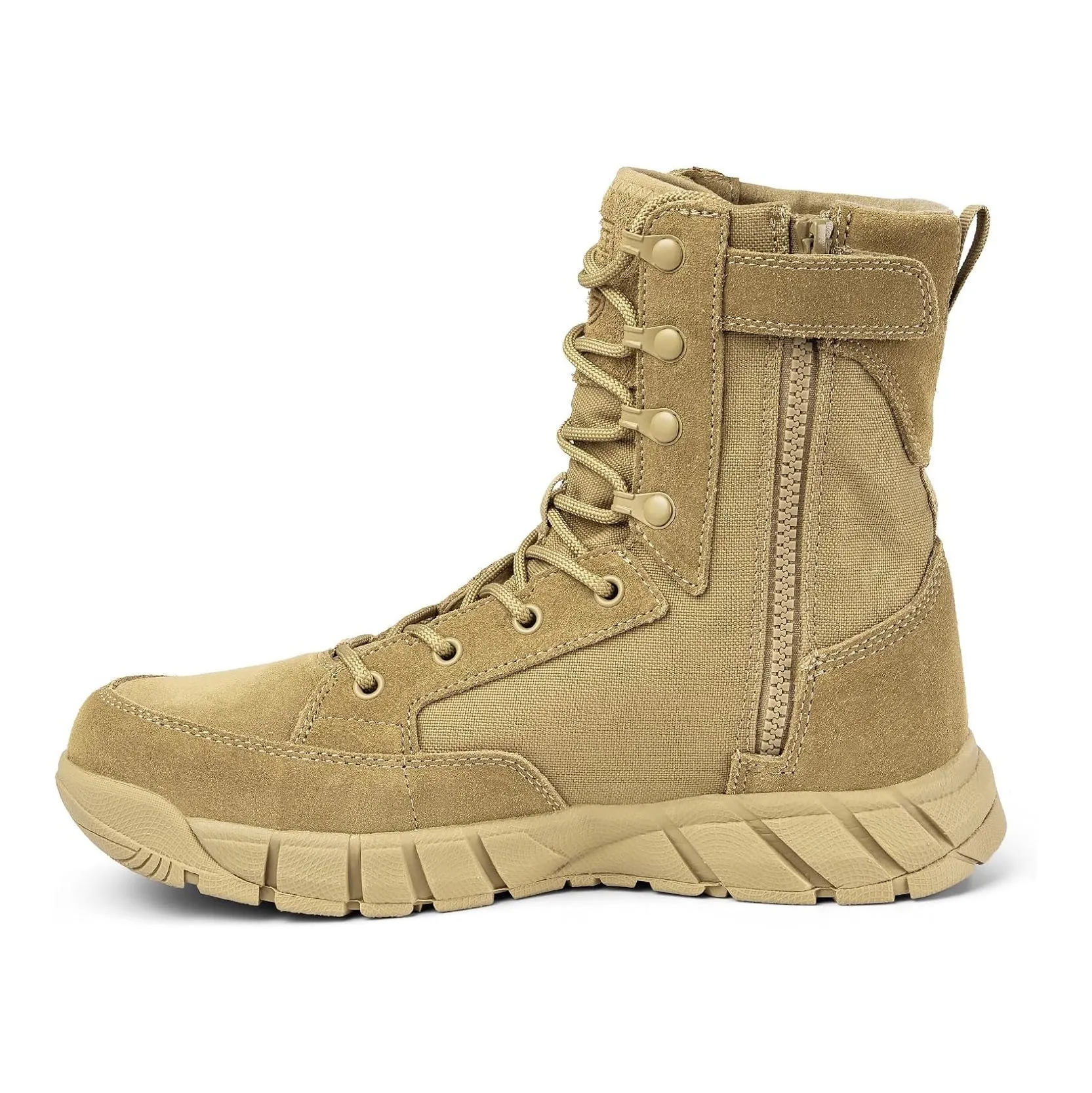 STORM II 8" Men’s Side Zip Military Work Boots