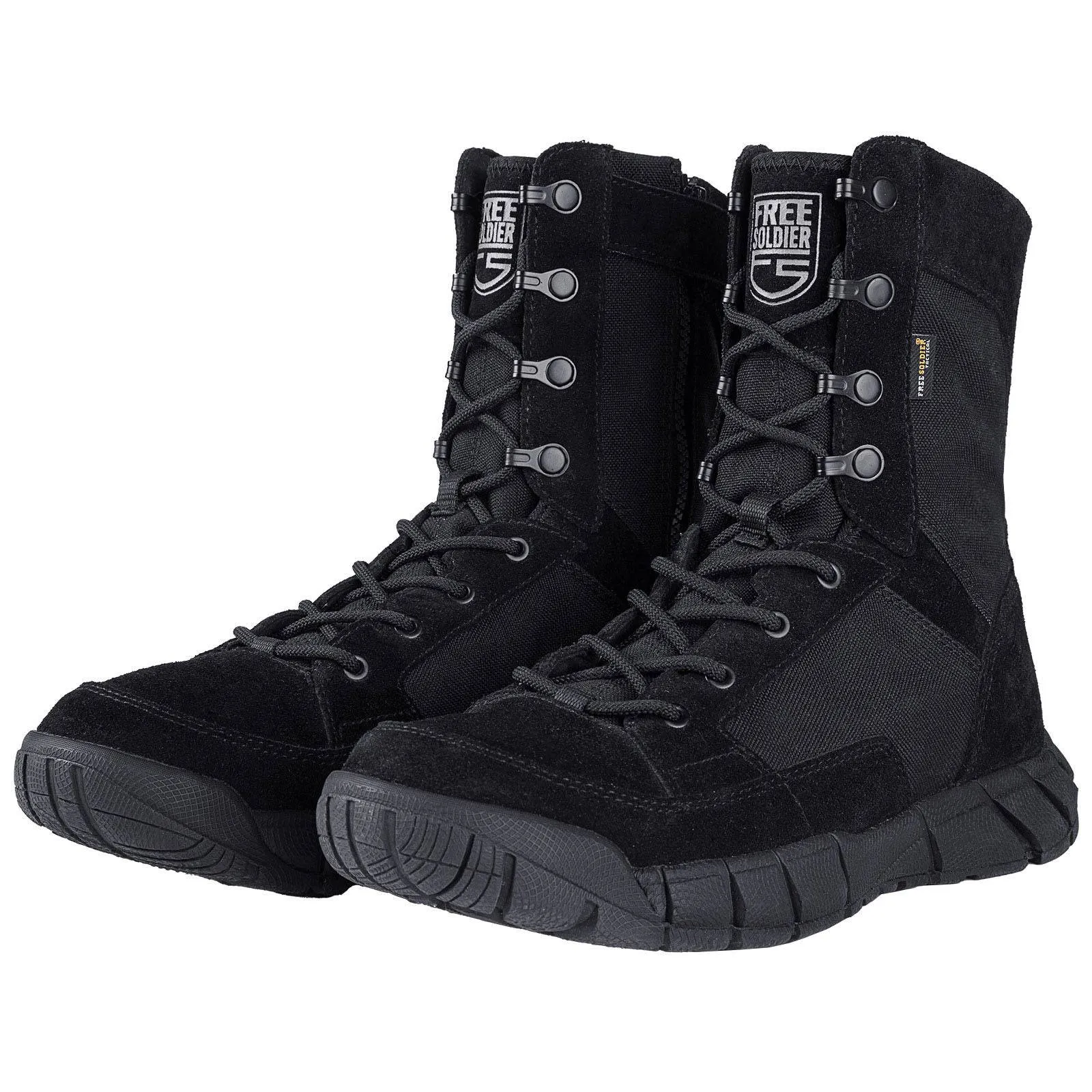 STORM II 8" Men’s Side Zip Military Work Boots