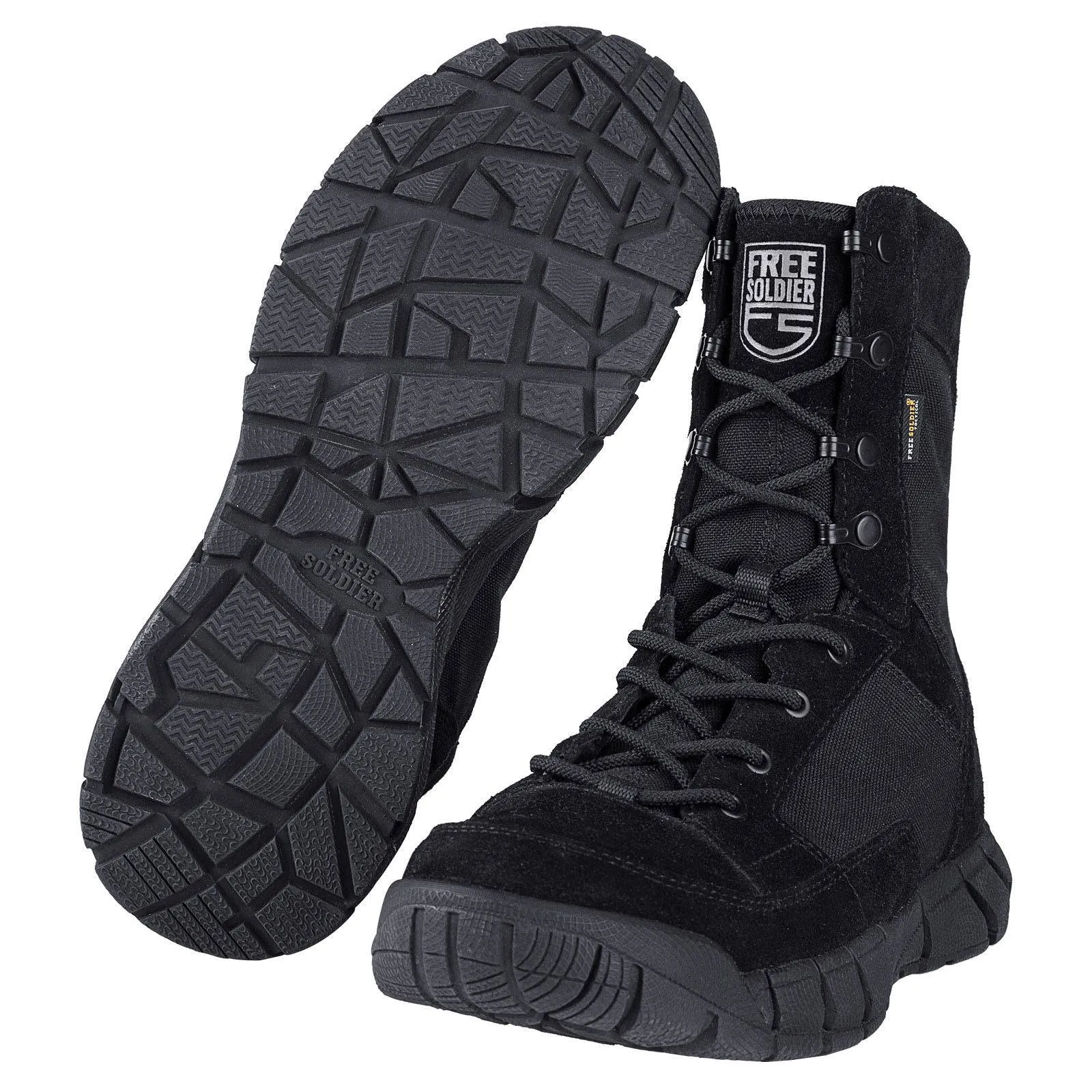 STORM II 8" Men’s Side Zip Military Work Boots