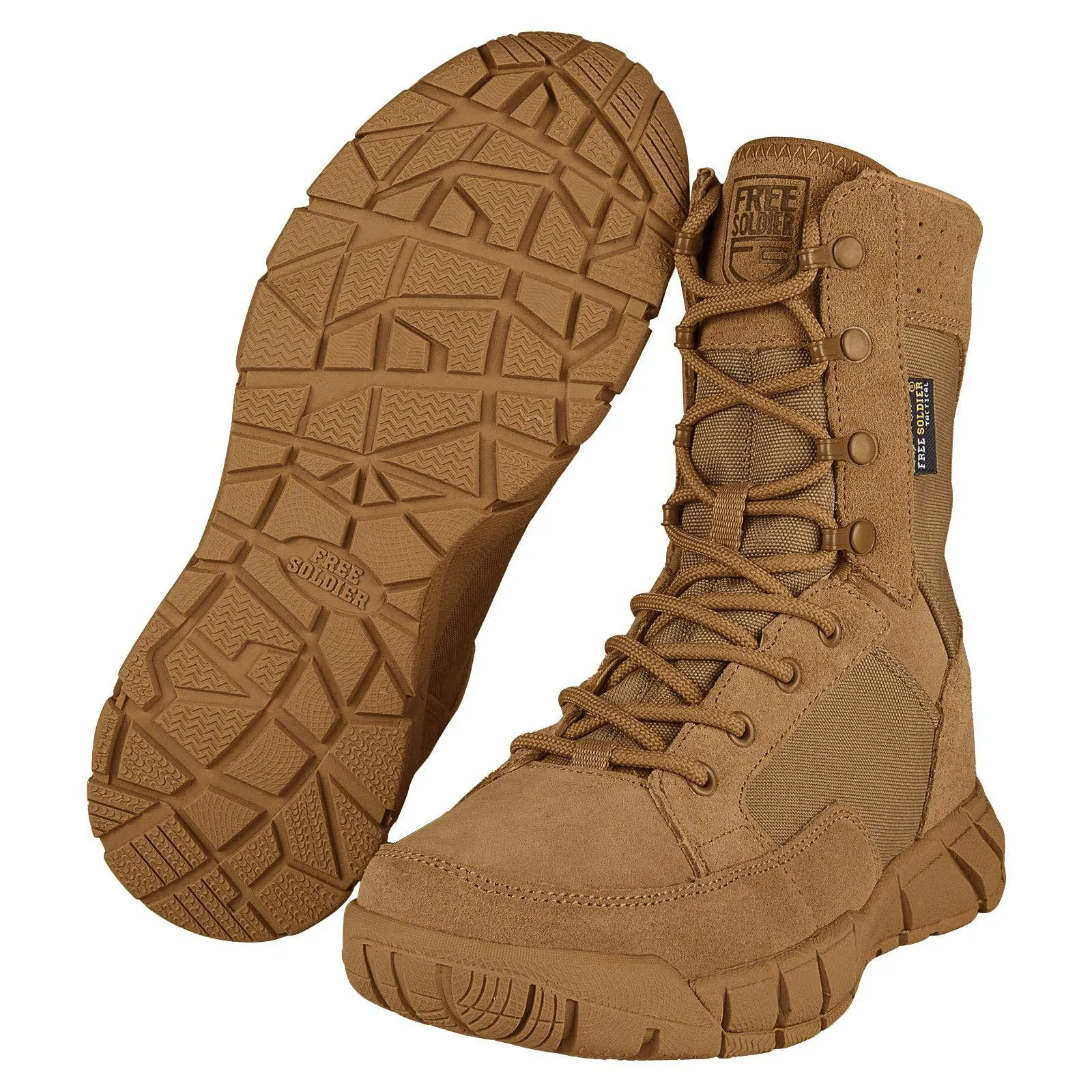 STORM II 8" Men’s Side Zip Military Work Boots