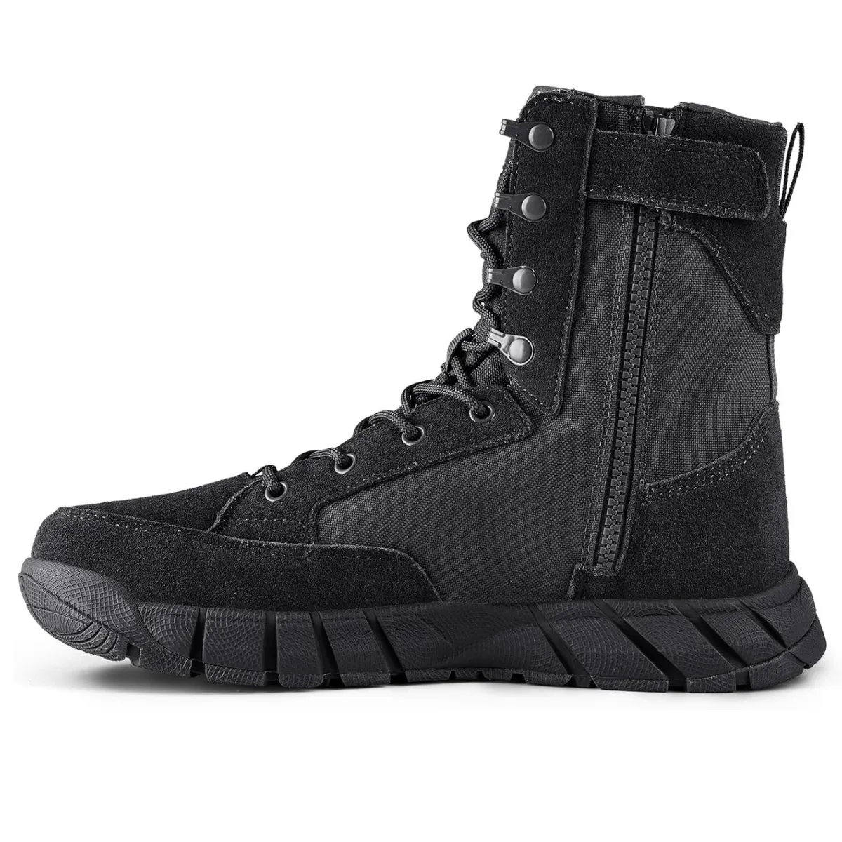 STORM II 8" Men’s Side Zip Military Work Boots