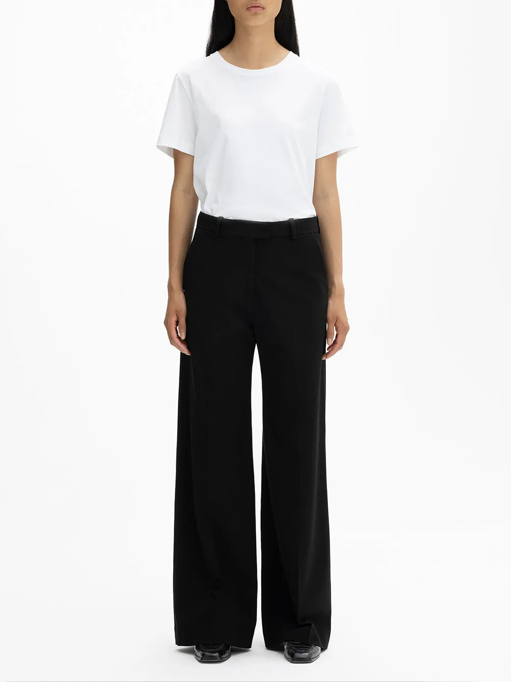 Wide-Leg Trousers