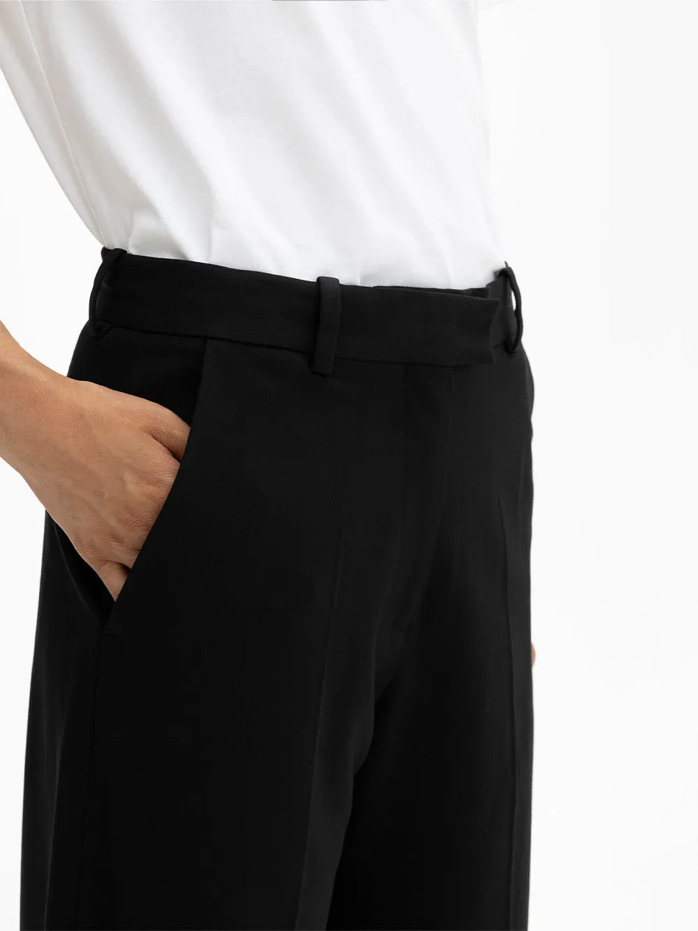 Wide-Leg Trousers