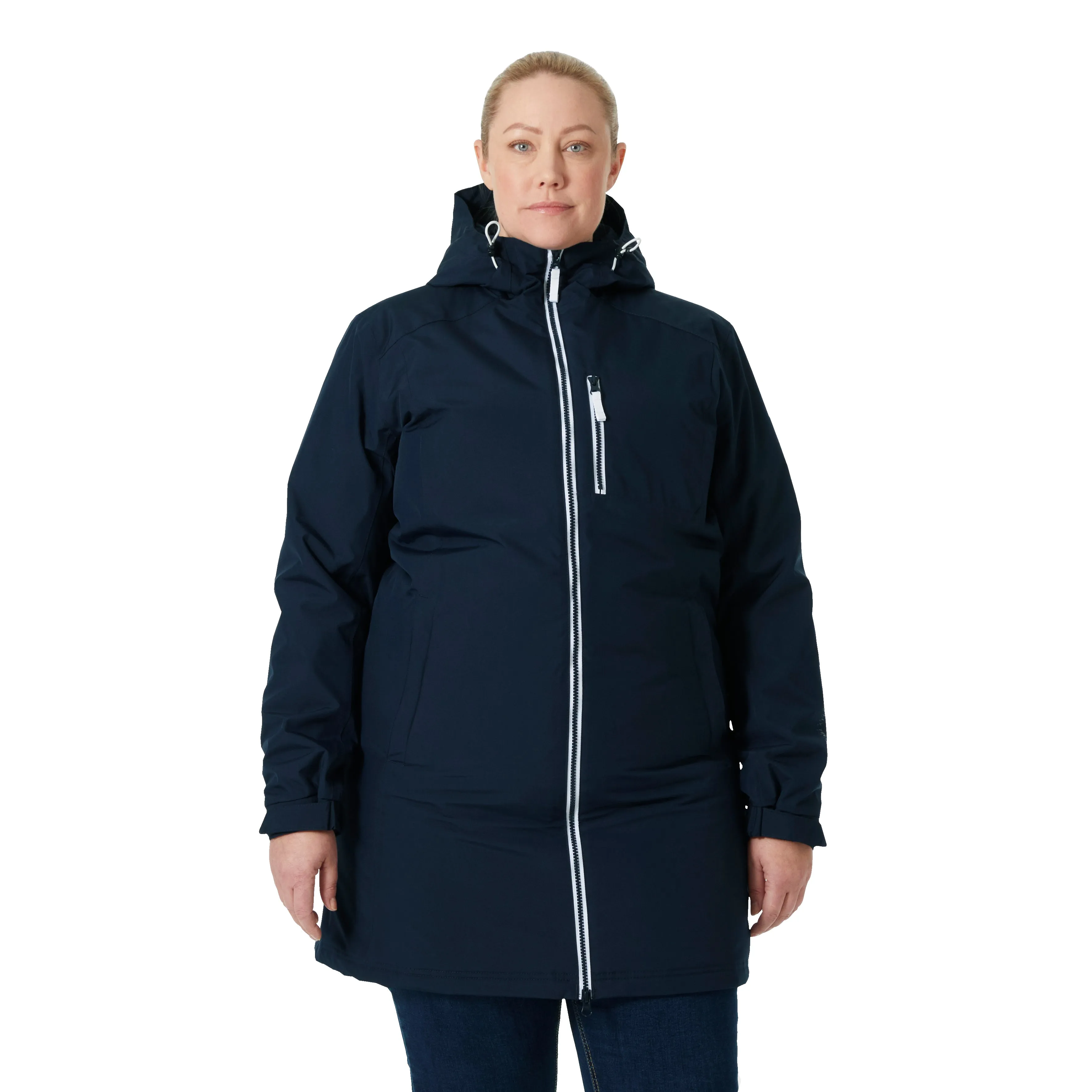 Women's Long Belfast Winter Jacket (62395)