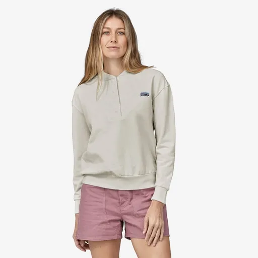 Women's Regenerative Organic Cotton Essential Snap Sweatshirt (Past Season)