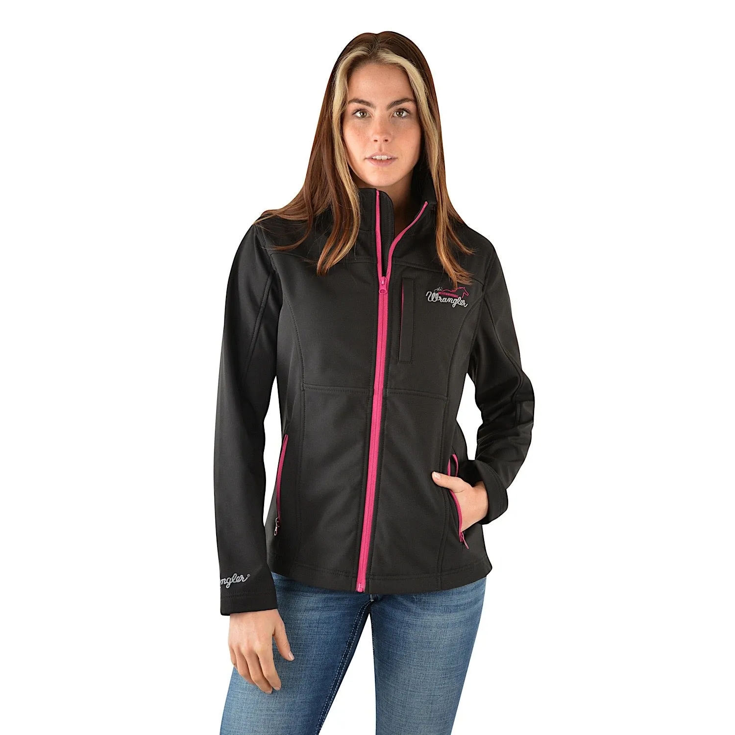 Wrangler Women's Shoftshell Jacket - Black