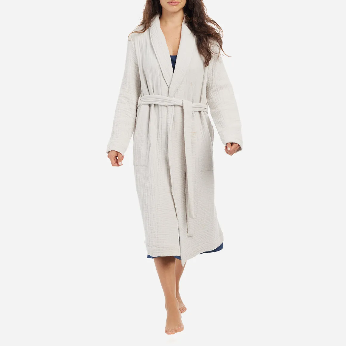 Zoey Cotton Gauze Robe